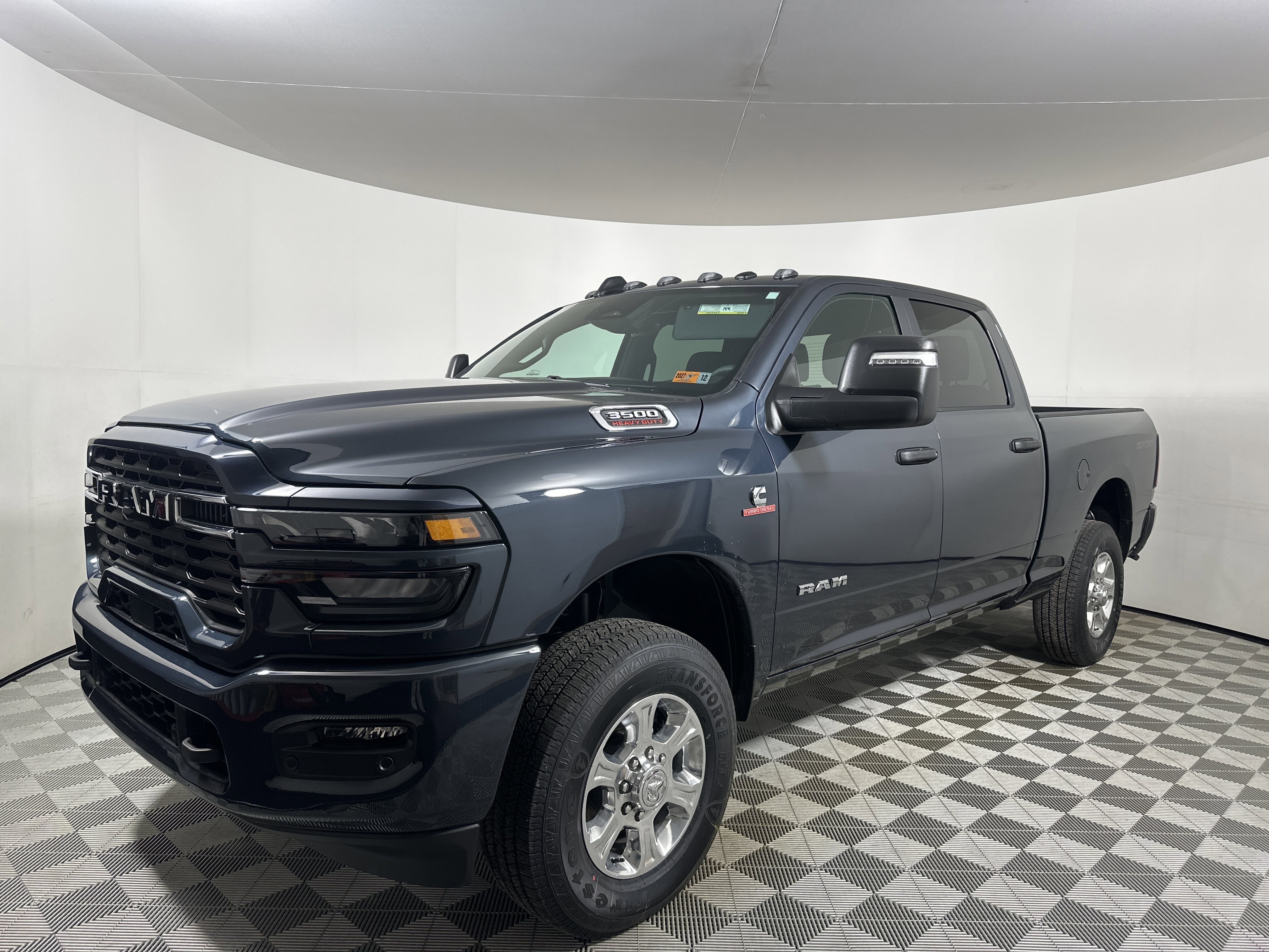 New 2026 Forged Blue Metallic Exterior Paint RAM Big Horn image 3