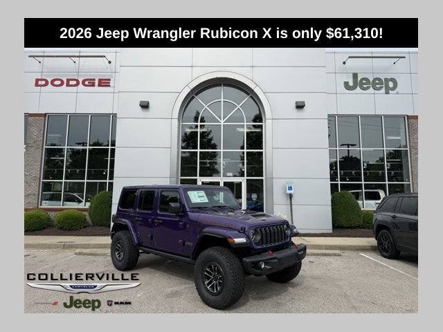 New 2026 Jeep Wrangler Rubicon X With Navigation &amp; 4WD