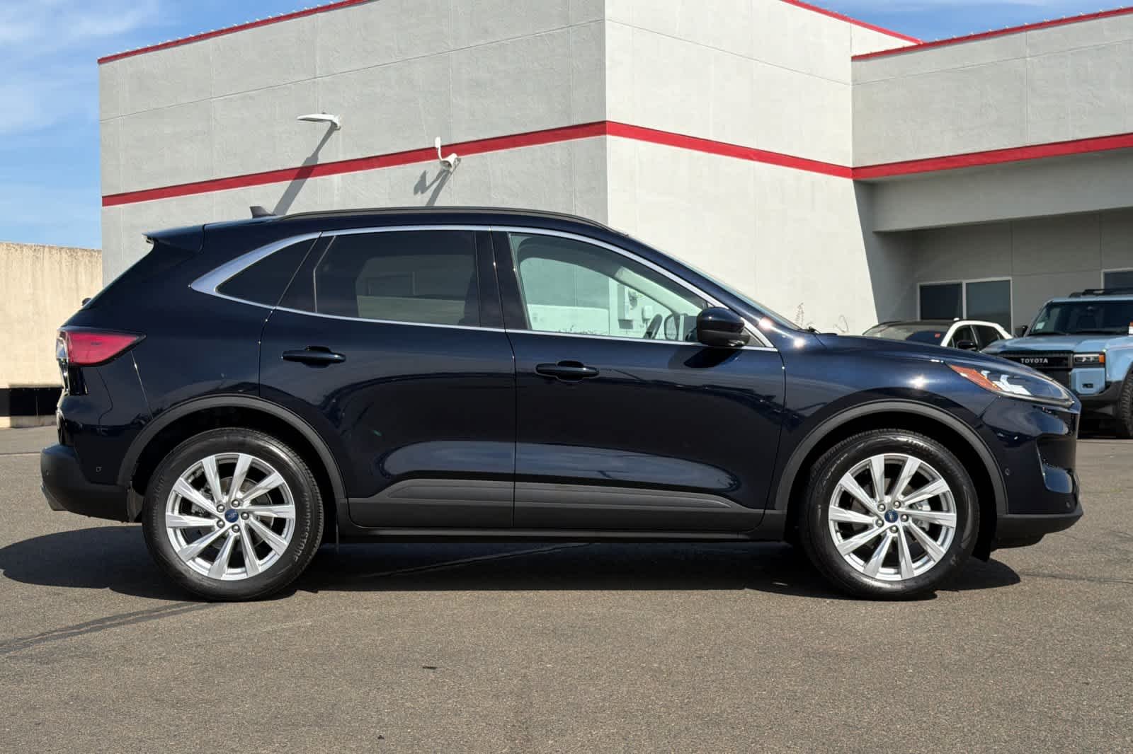 Used 2021 Antimatter Blue Metallic Ford Titanium image 6