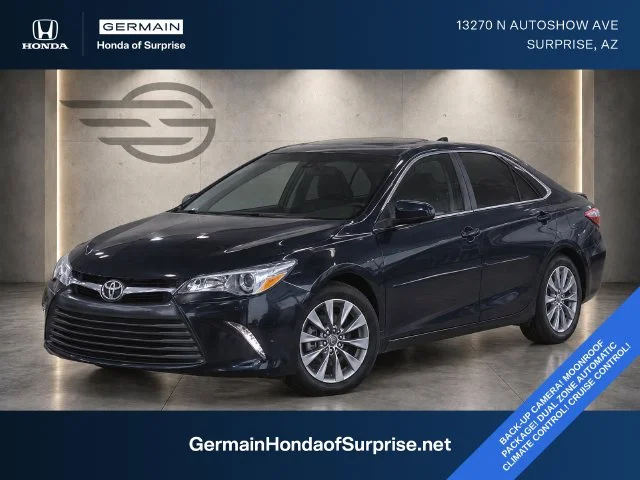 Used 2016 Cosmic Gray Mica Toyota XLE image 1