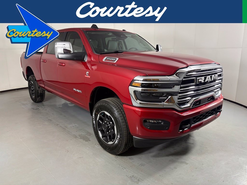 New 2027 Molten Red Pearl-Coat Exterior Paint RAM Laramie image 1
