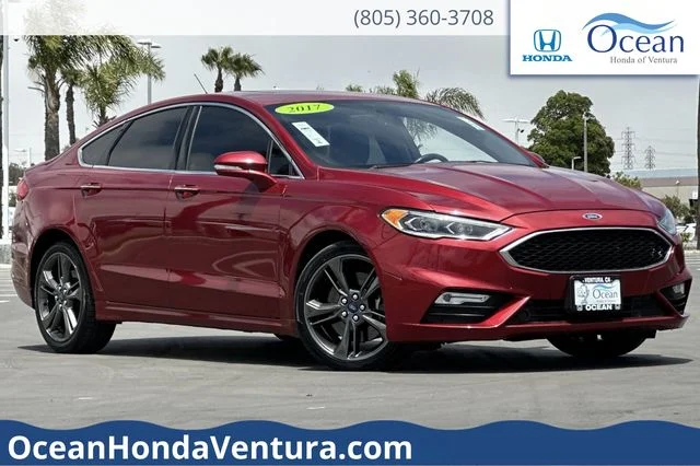 Used 2017 Ruby Red Metallic Tinted Clearcoat Ford Sport image 1