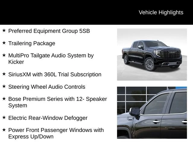New 2026 Onyx Black GMC Denali Ultimate image 8