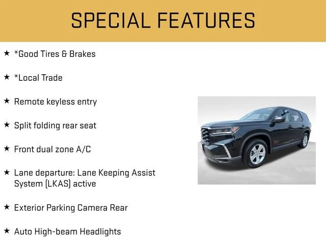 Used 2024 Black Honda LX image 6