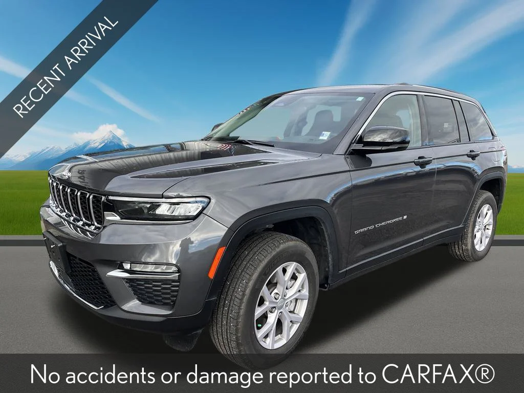 Used 2022 Gray Jeep Limited image 1
