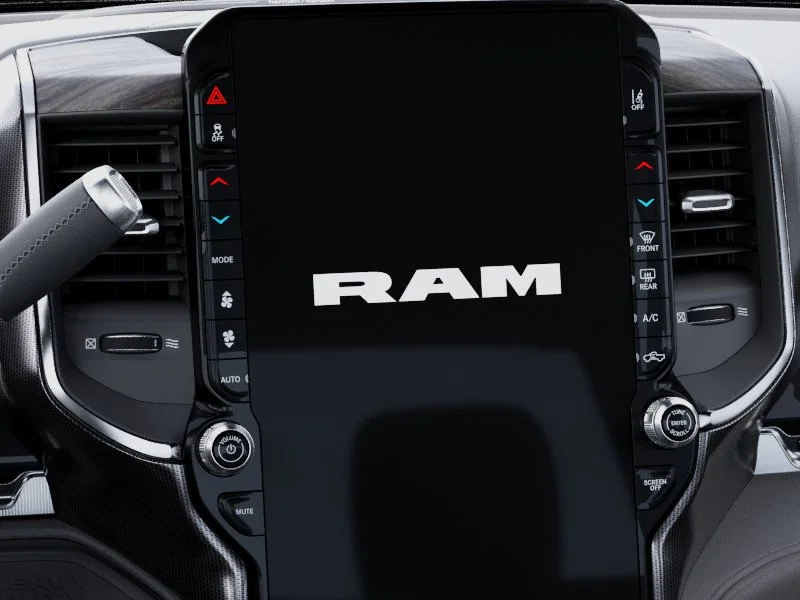 New 2025 Diamond Black Crystal Pearlcoat RAM Limited image 10