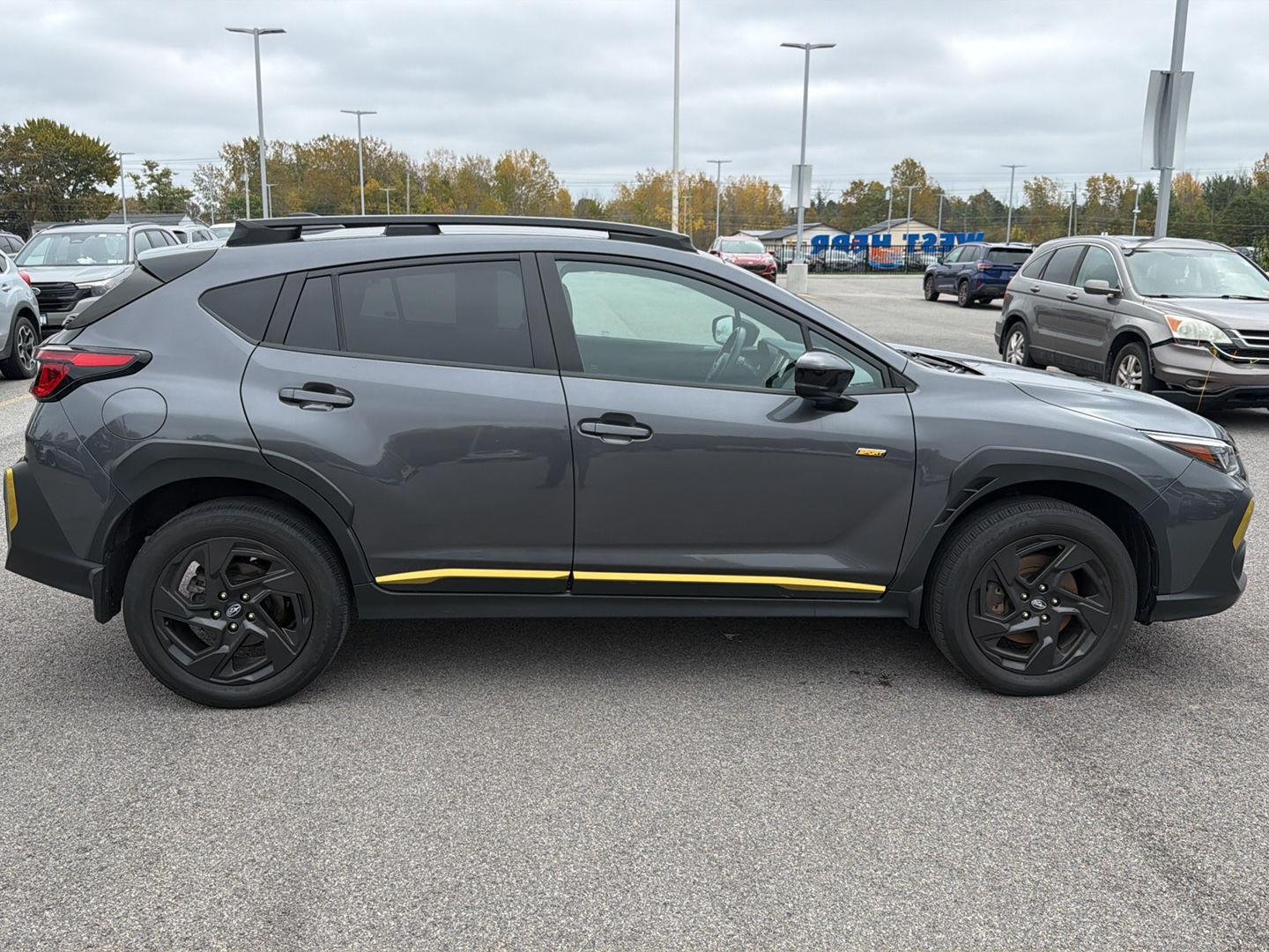 Used 2024 Magnetite Gray Metallic Subaru Sport image 2