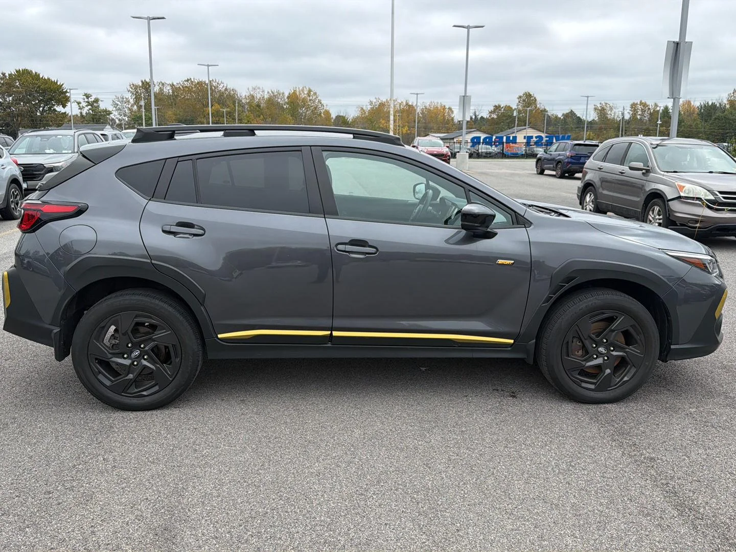 Used 2024 Magnetite Gray Metallic Subaru Sport image 2