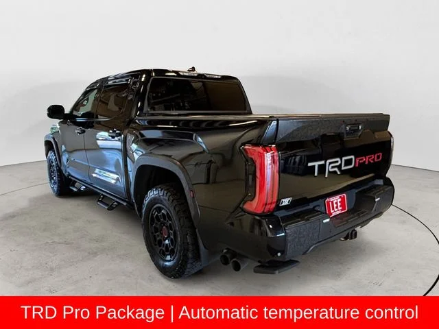 Used 2022 Black Toyota TRD Pro image 3