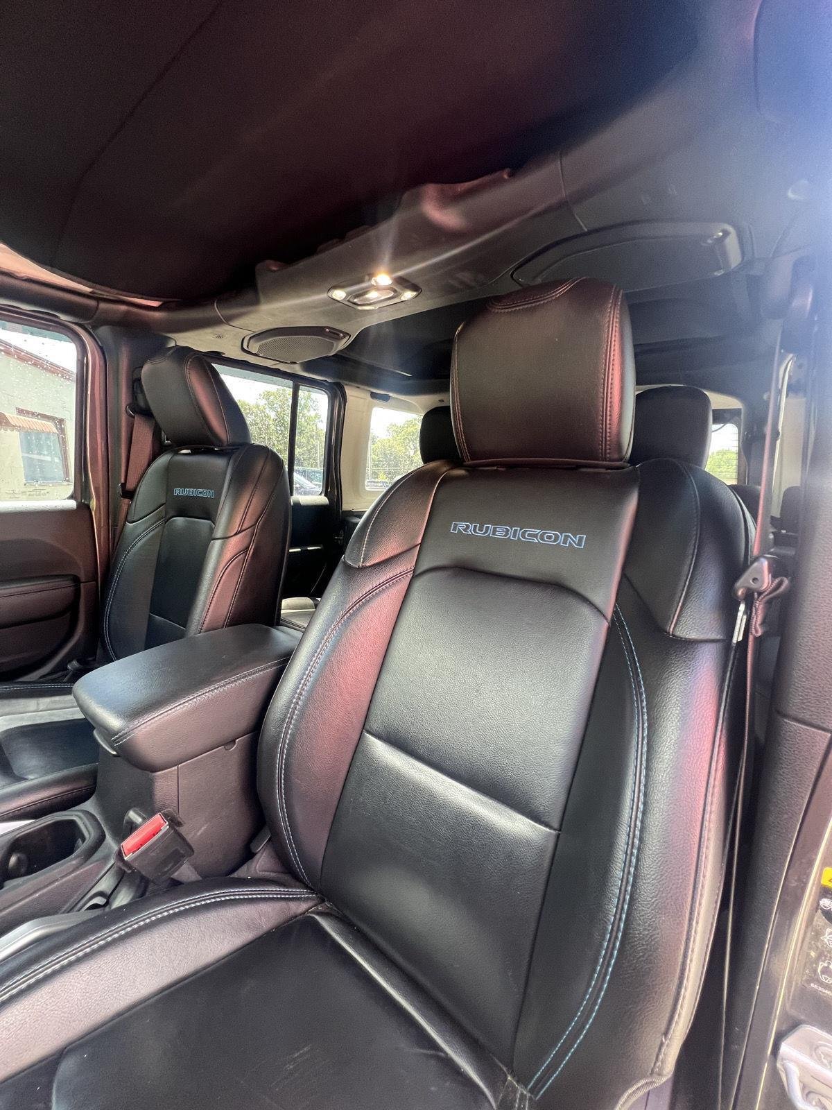 Used 2021 GRANITE CRYSTAL METALLIC CLEARCOAT JEEP UNLIMITED RUBICON image 14