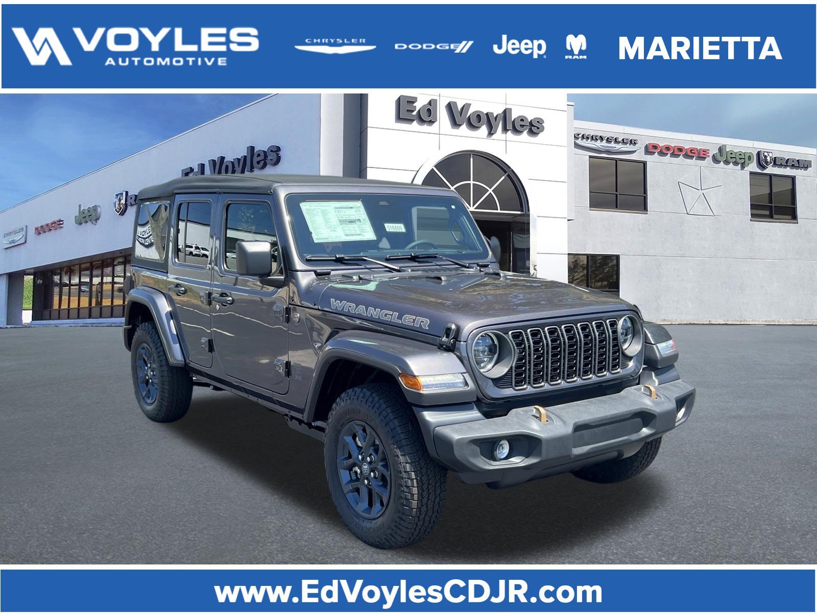 New 2026 Granite Crystal Metallic Clear-Coat Exterior Paint Jeep Sport image 1