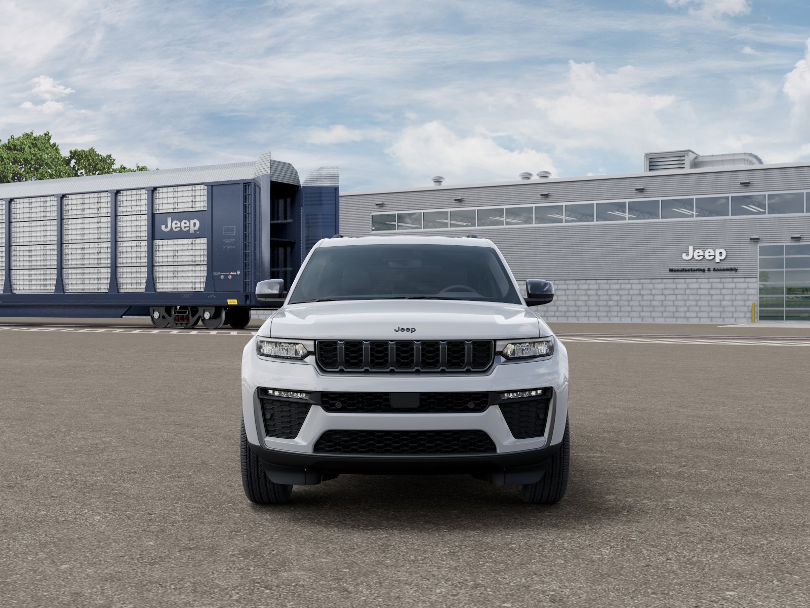 New 2026 Bright White Clear-Coat Exterior Paint Jeep 85th Anniversary Edition image 6