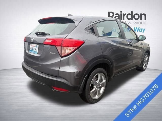 Used 2017 Honda HR-V LX with VIN 3CZRU6H33HG701078 for sale in Burien, WA