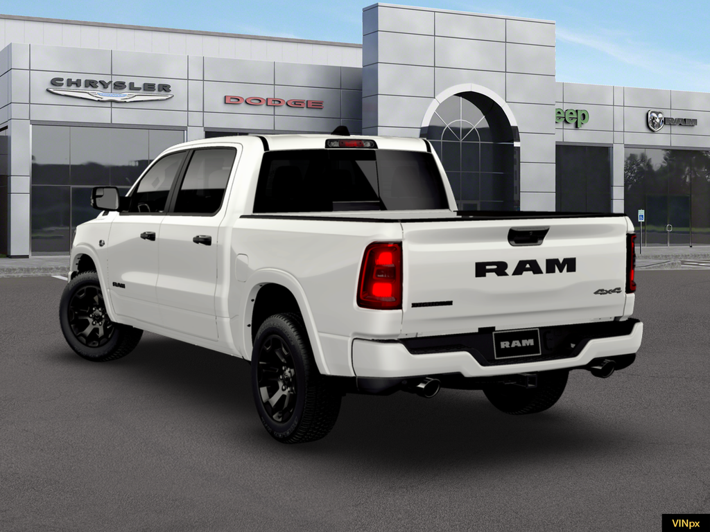 New 2026 Bright White Clear-Coat Exterior Paint RAM Big Horn/Lone Star image 4