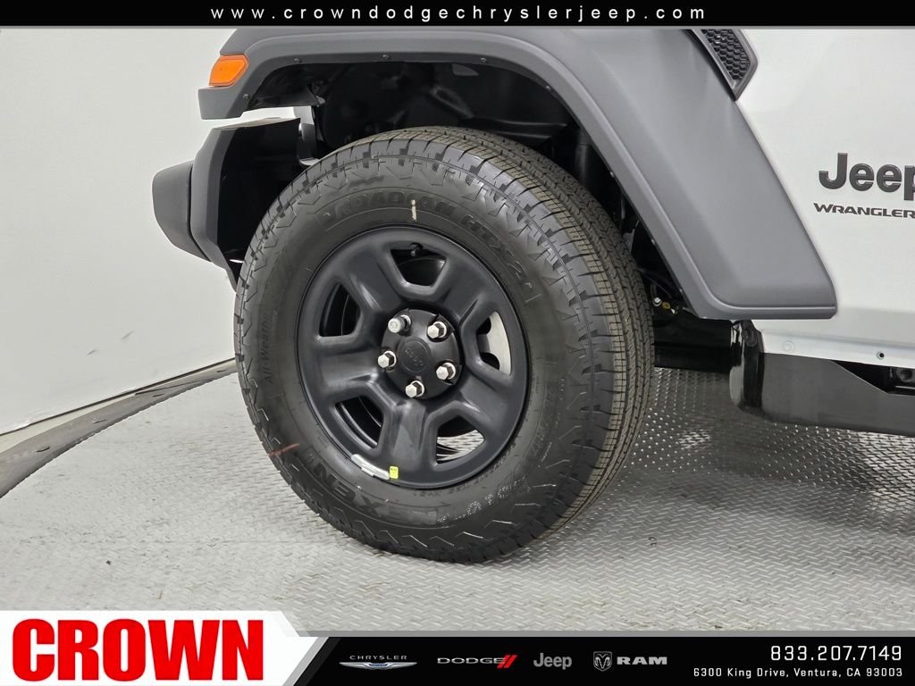 New 2026 Bright White Clear-Coat Exterior Paint Jeep Sport image 9