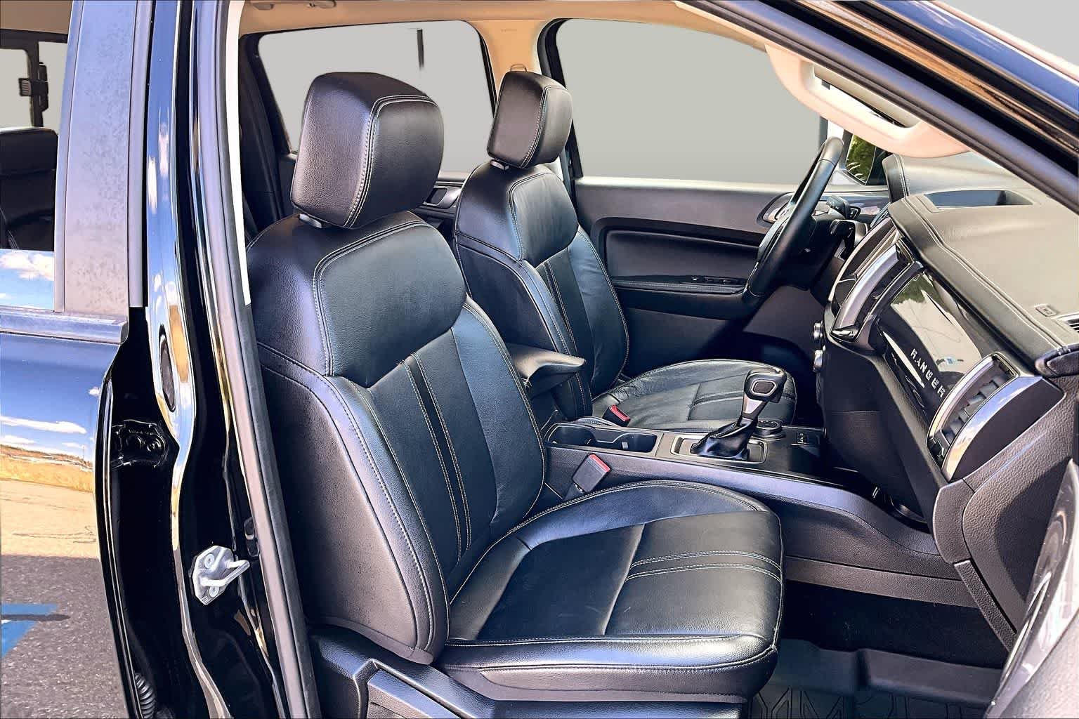 Used 2023 Shadow Black Ford LARIAT image 8