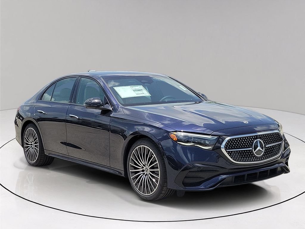New 2026 Nautical Blue Metallic Mercedes-Benz E 350 image 1