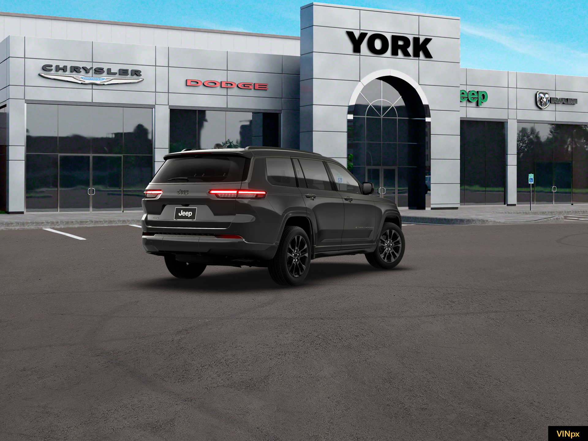 New 2026 Baltic Gray Metallic Clear-Coat Exterior Paint Jeep Limited image 19