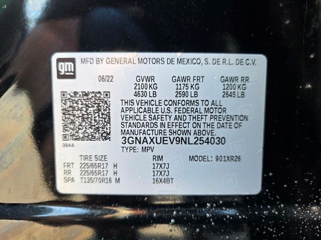 Used 2022 Black Metallic Chevrolet LT image 26