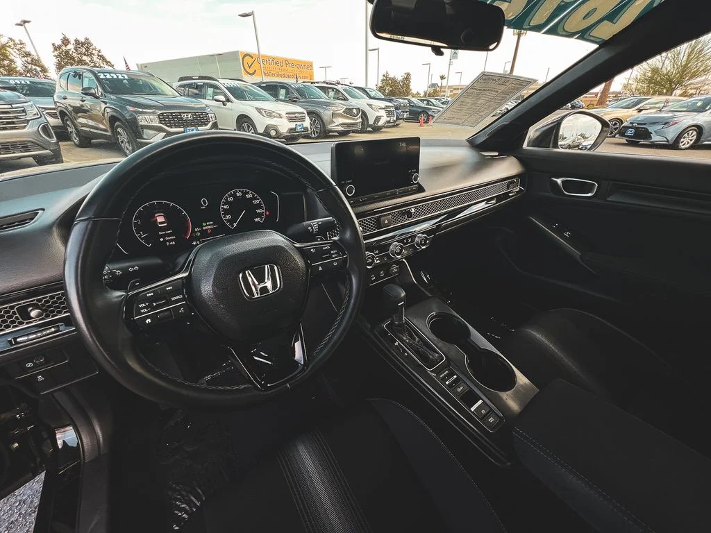 Certified Used 2025 Crystal Black Pearl Honda Sport image 17