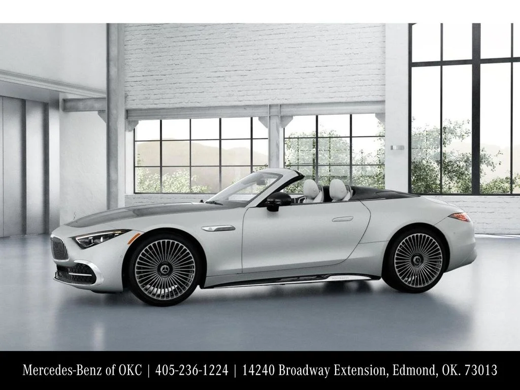 New 2026 MANUFAKTUR moonlight white magno (White Ambiance) Mercedes-Benz Maybach SL 680 image 36