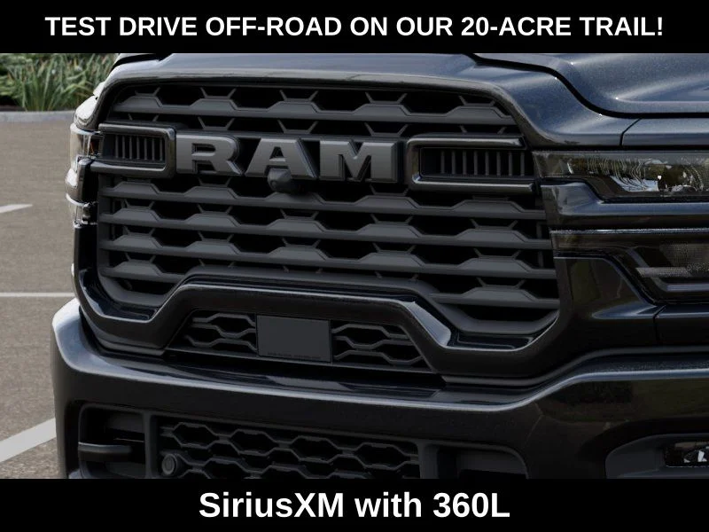 New 2026 Diamond Black Crystal Pearl-Coat Exterior Paint RAM Big Horn image 12