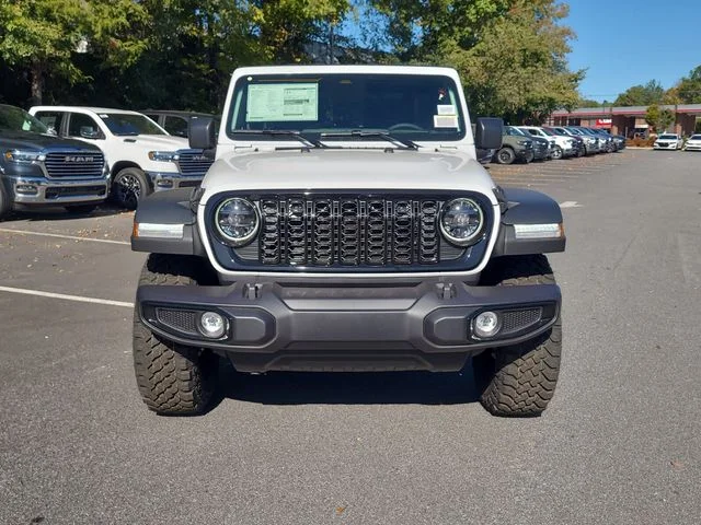 New 2026 Bright White Clear-Coat Exterior Paint Jeep Willys image 16