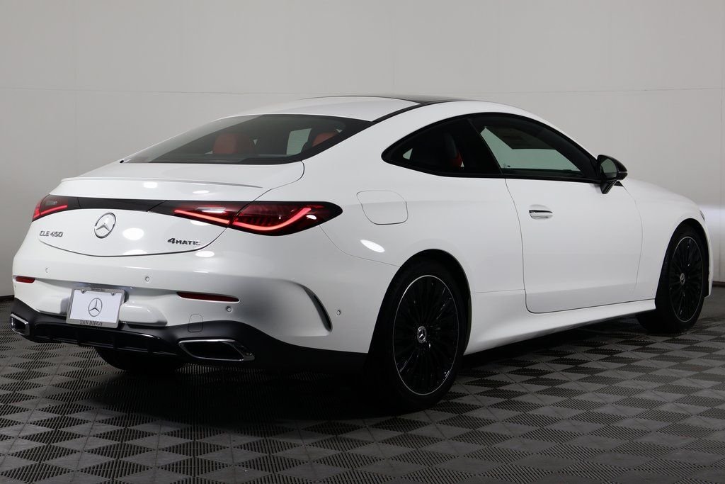 New 2027 Polar White Mercedes-Benz CLE 450 image 2
