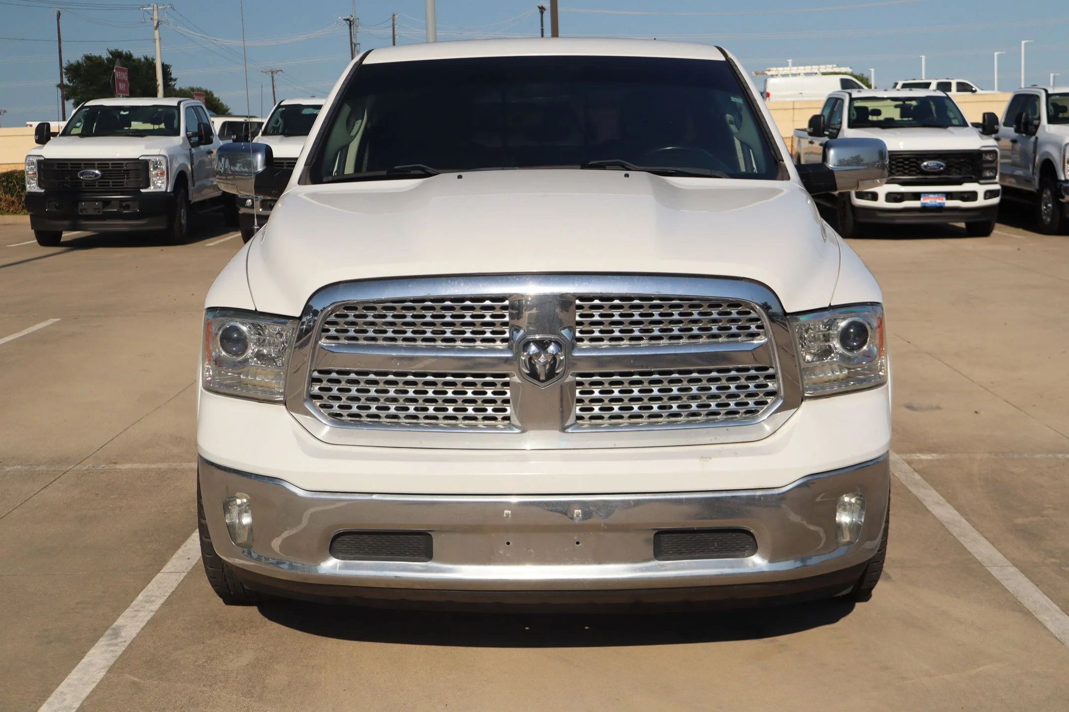 Used 2017 White Ram Laramie image 9