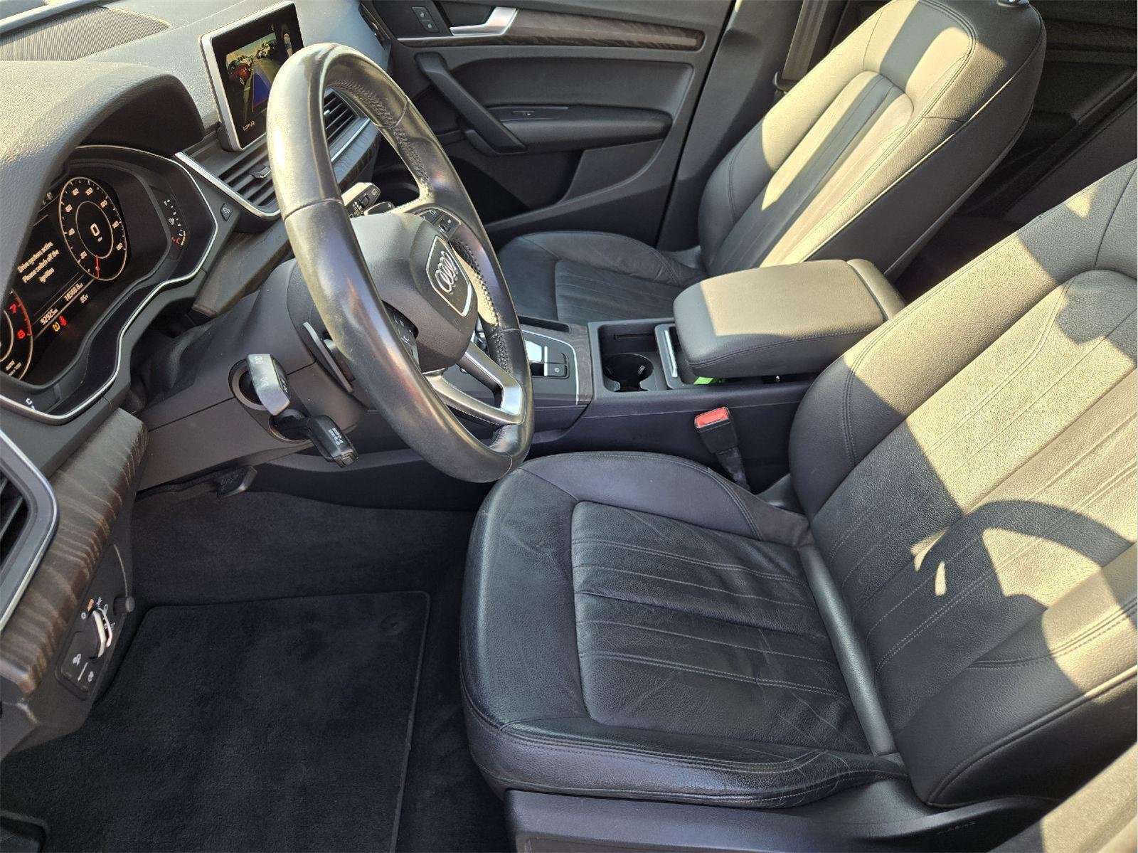Used 2018 Ibis White Audi Premium Plus image 12