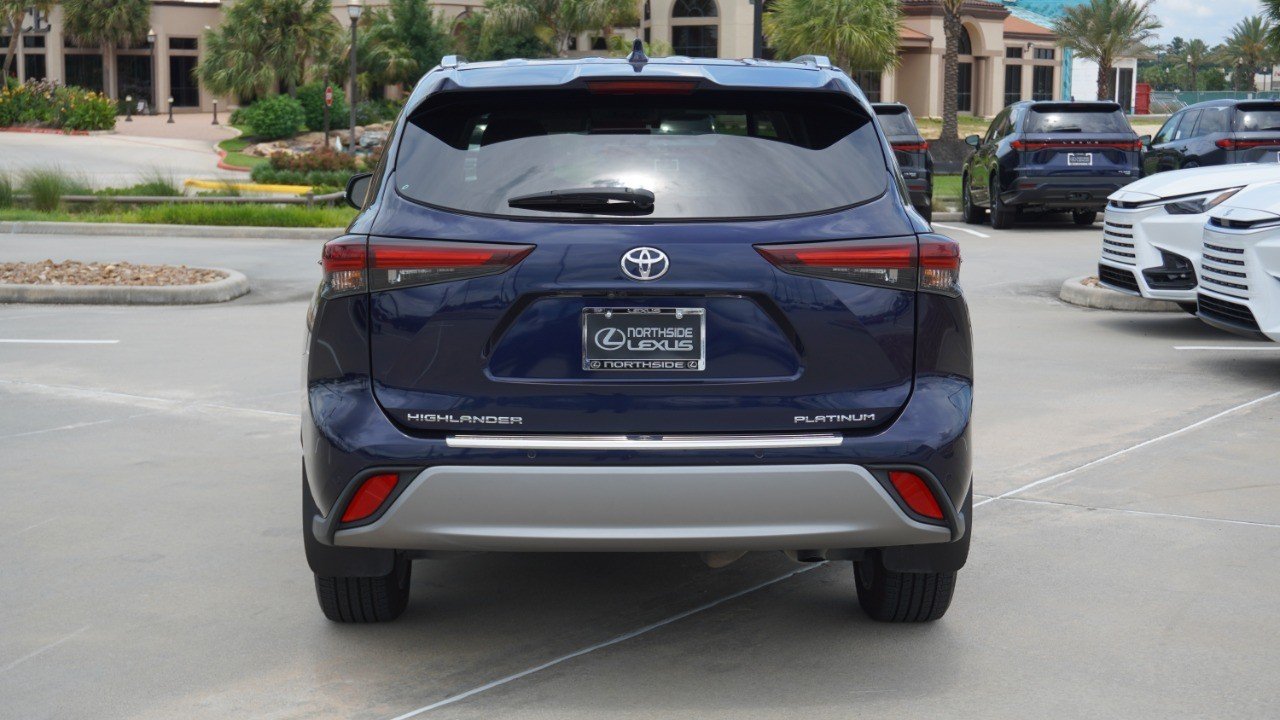 Used 2024 Blue Toyota Platinum image 7