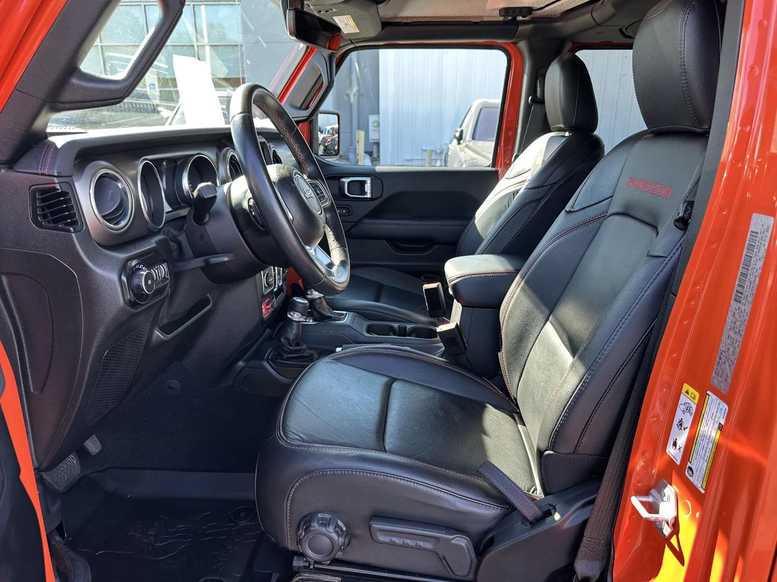 Used 2018 Firecracker Red Clearcoat Jeep Rubicon image 9