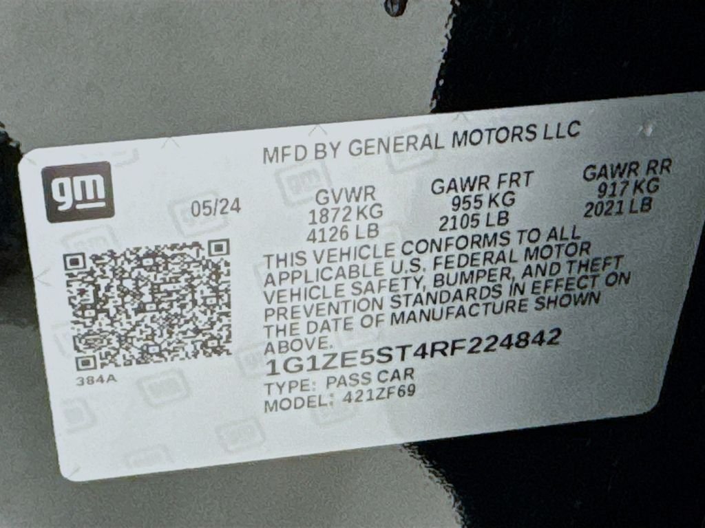 Used 2024 Mosaic Black Metallic Chevrolet LT image 40