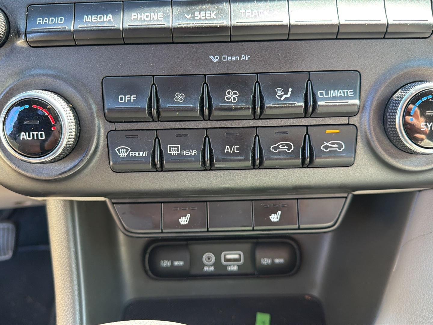 Used 2019 Black Cherry Kia LX image 4