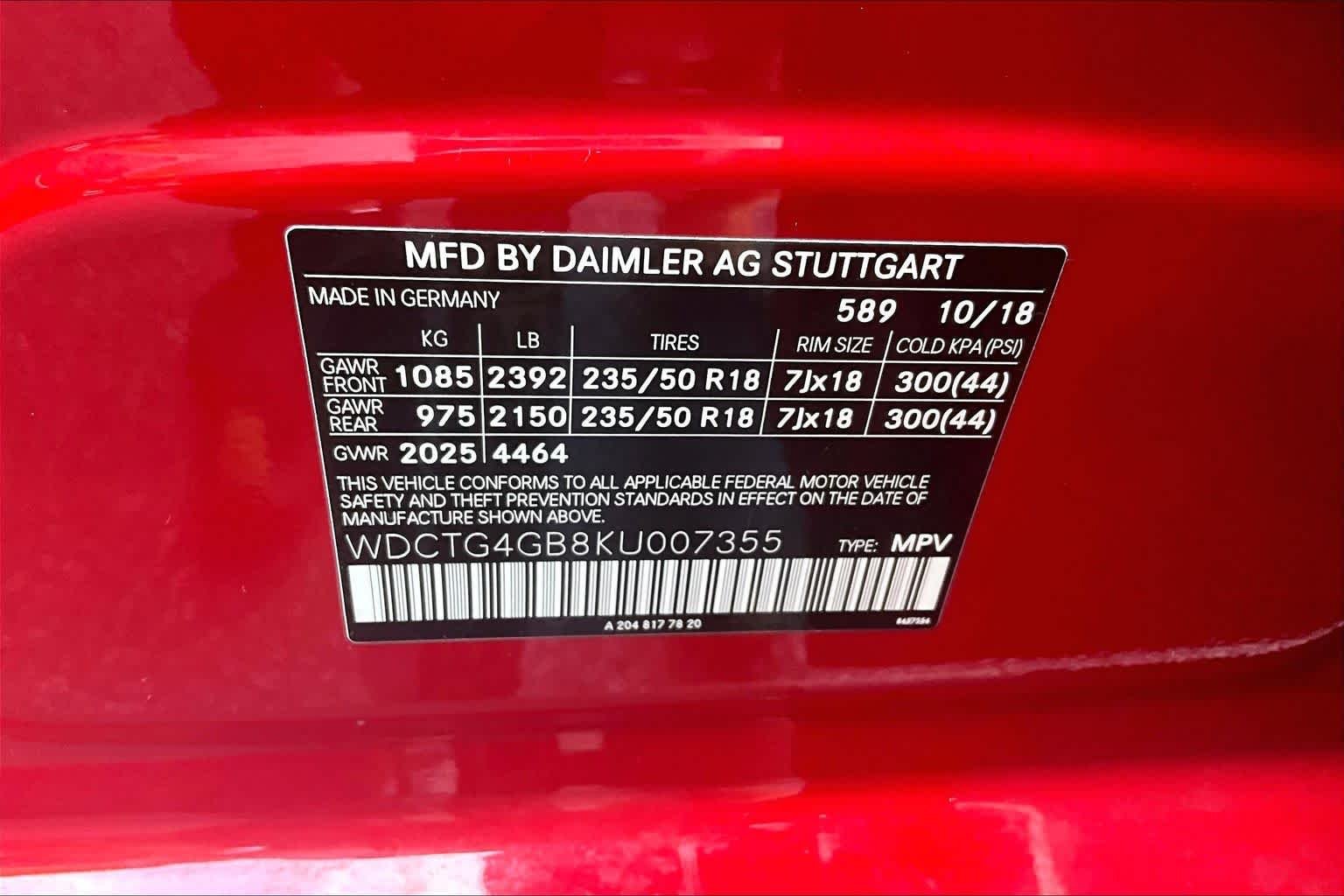 Used 2019 Jupiter Red Mercedes-Benz GLA 250 image 33