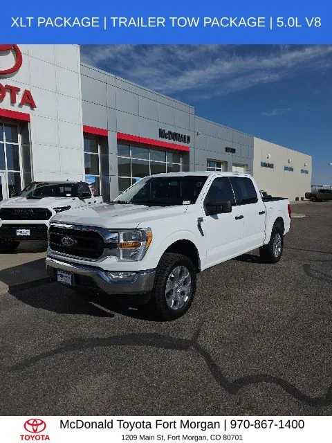 Used 2022 White Ford XLT image 1