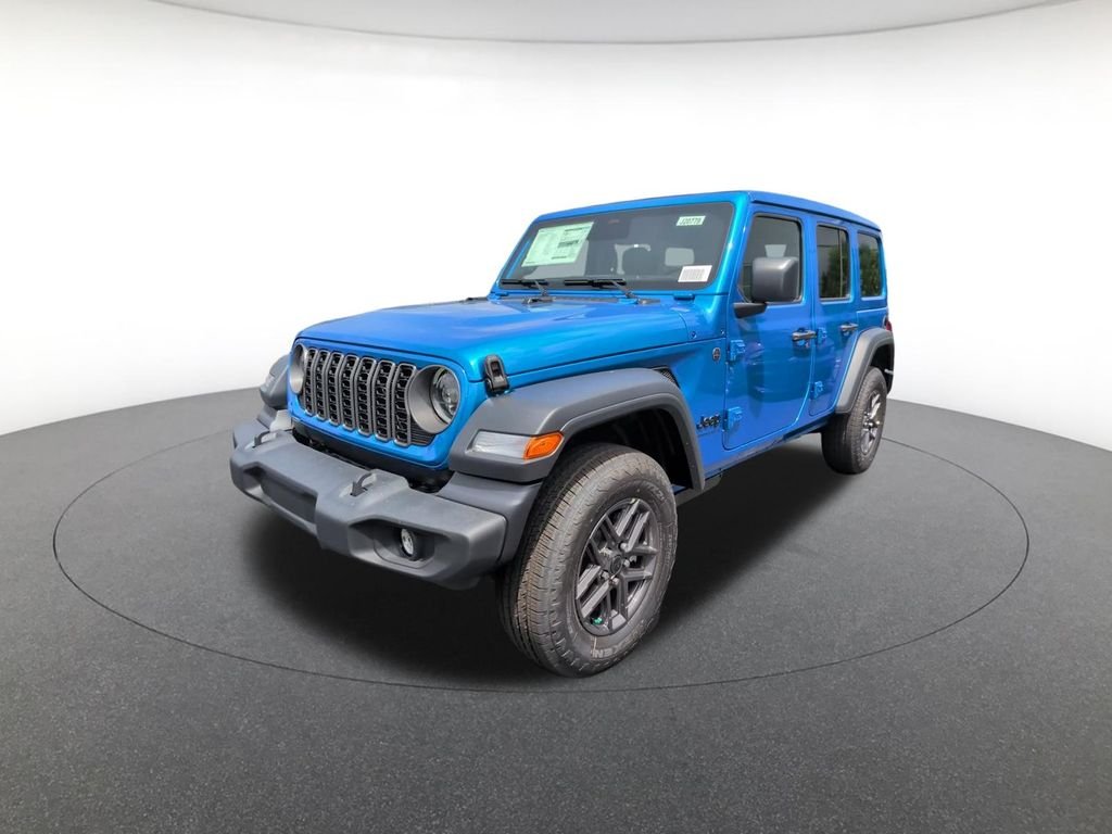 New 2026 Hydro Blue Pearl-Coat Exterior Paint Jeep Sport S image 11
