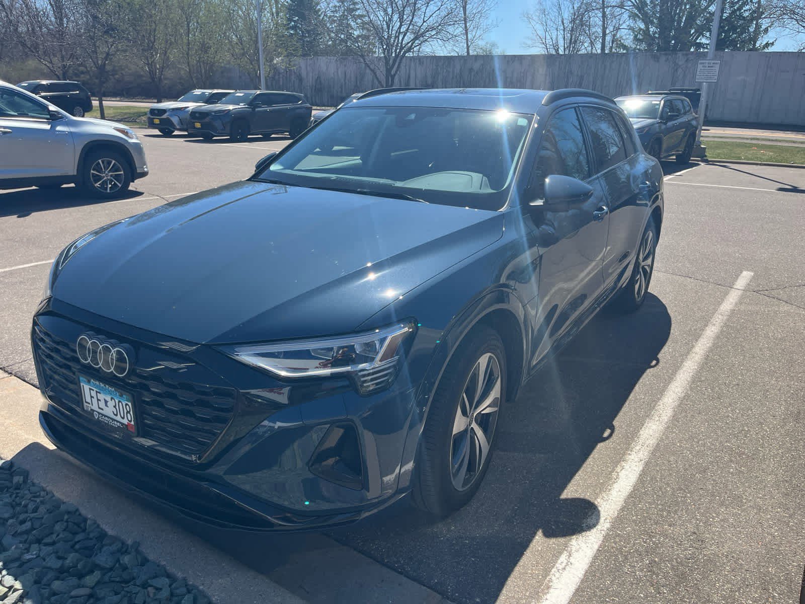 Used 2024 Audi Q8 e-tron Premium with VIN WA14AAGE5RB025901 for sale in Golden Valley, MN
