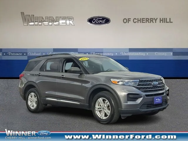 Certified Used 2023 Carbonized Gray Metallic Ford XLT image 1