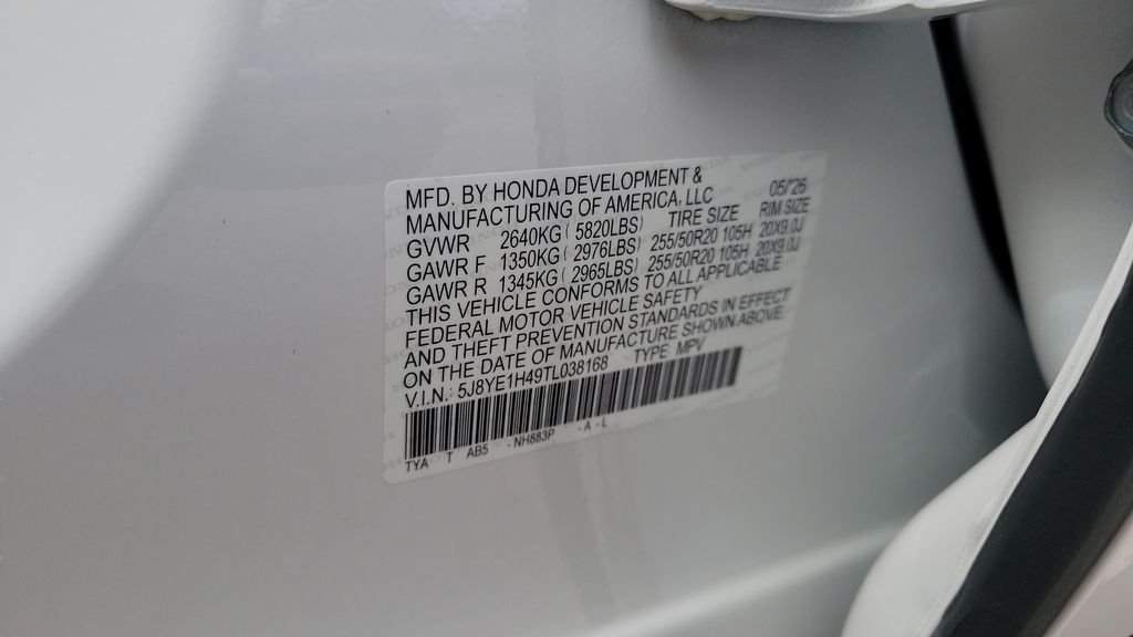 New 2026 Platinum White Pearl Acura Technology Package image 26