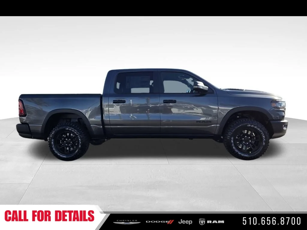 New 2026 Granite Crystal Metallic Clear-Coat Exterior Paint RAM Rebel image 4
