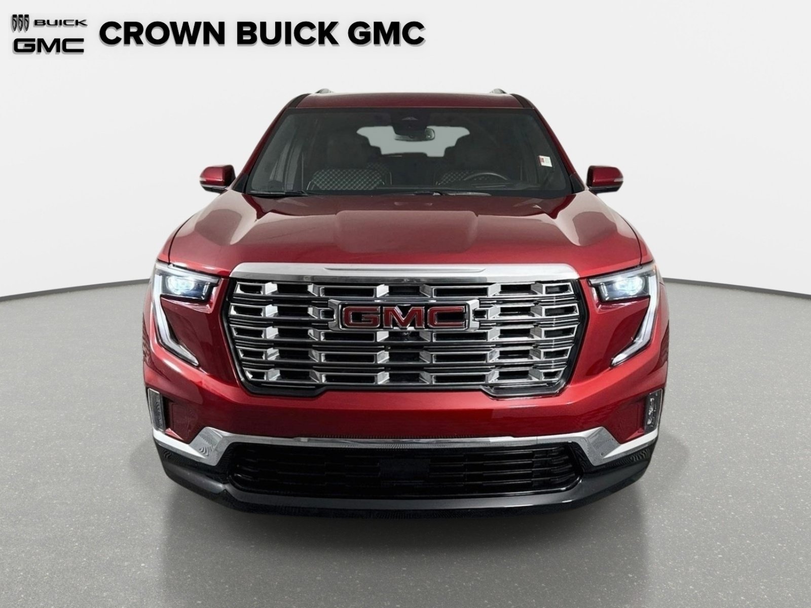 Used 2025 Volcanic Red Tintcoat GMC Denali image 2
