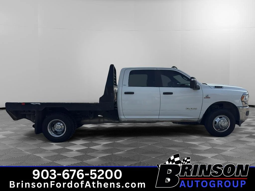 Used 2024 Bright White Clearcoat Ram SLT image 4