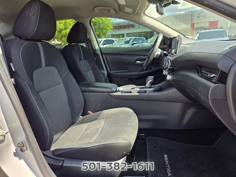 Used 2020 Brilliant Silver Metallic NISSAN SV CVT image 21