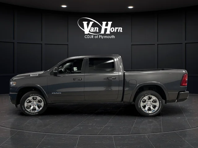 New 2026 Granite Crystal Metallic Clear-Coat Exterior Paint RAM Big Horn/Lone Star image 11