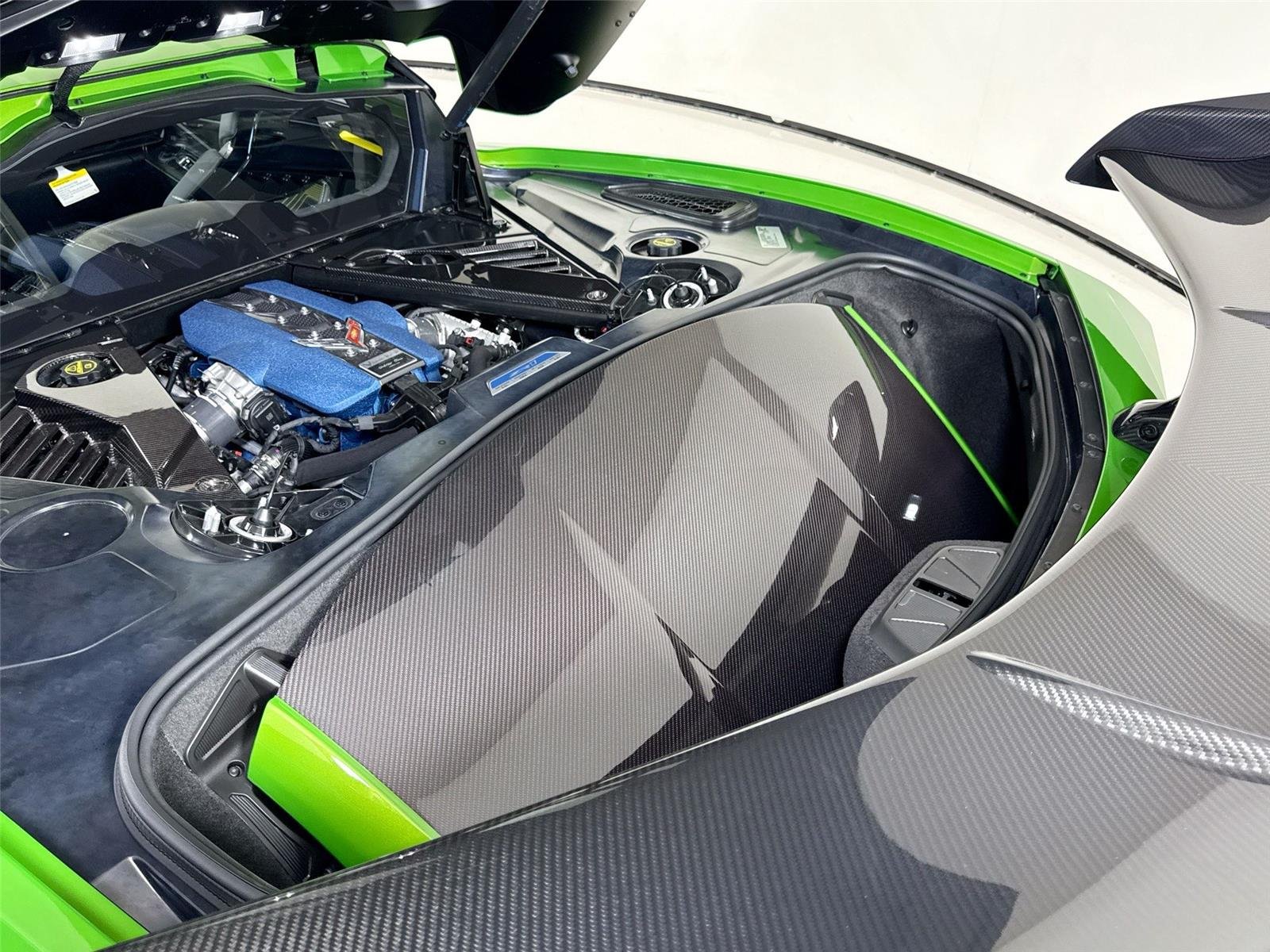 Used 2026 Roswell Green Metallic Chevrolet ZR1 | Carbon Fiber Aero Pkg | Front Lift | Carbon Flash Wheels image 30