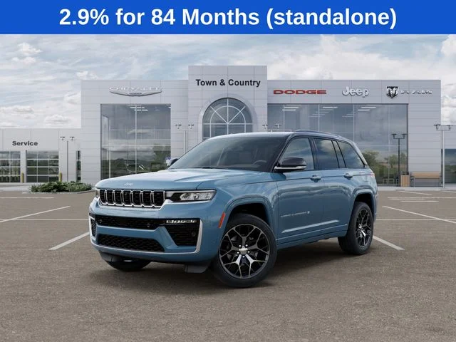 New 2026 Steel Blue Exterior Paint Jeep Summit image 1