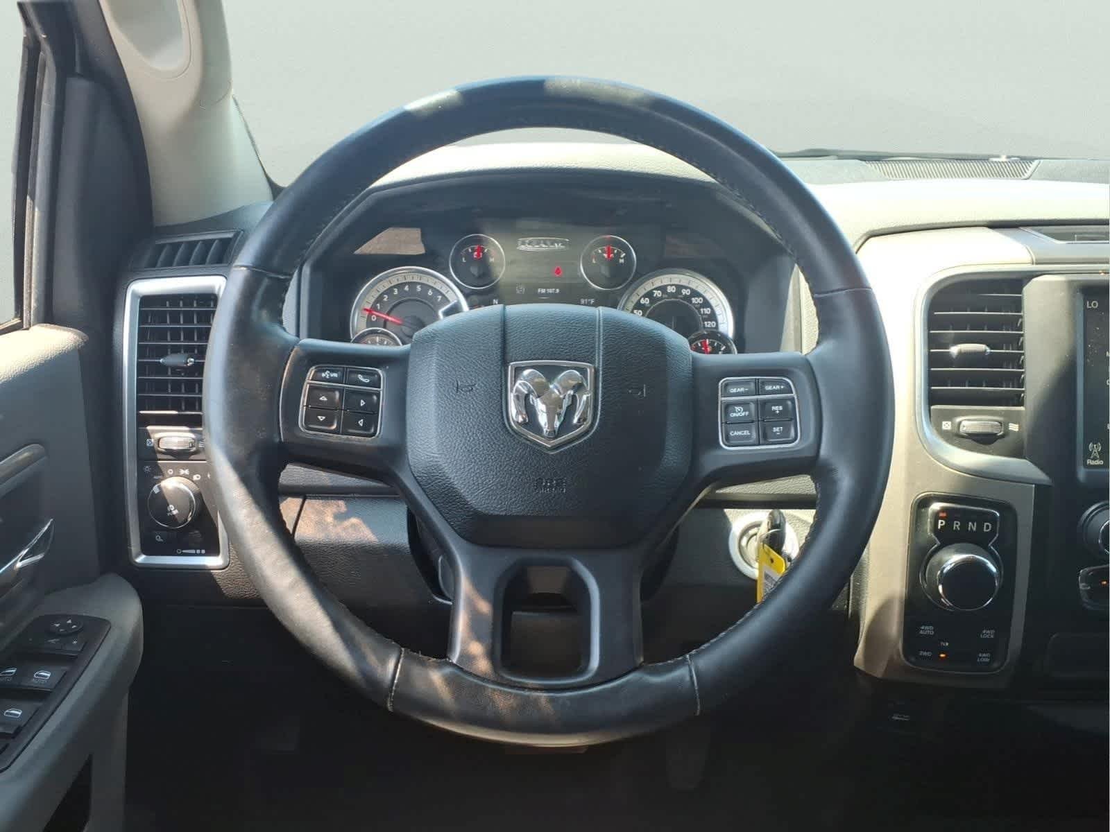 Used 2017 Bright Silver Metallic Clearcoat Ram Big Horn image 18