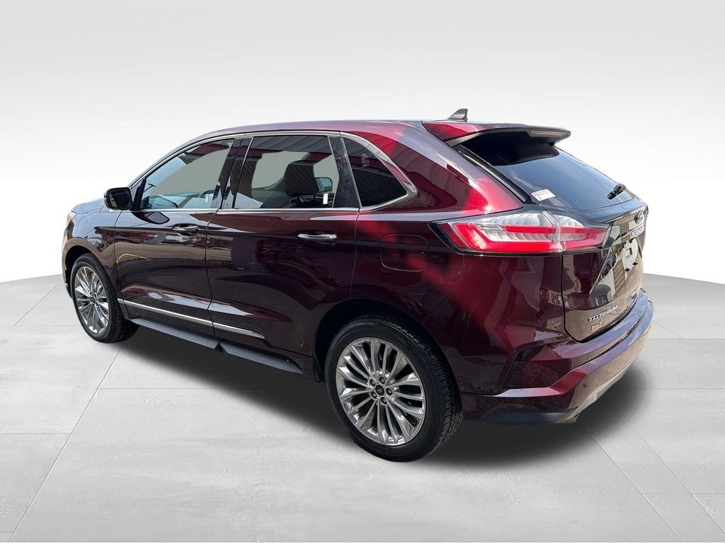 Used 2023 Red Ford Titanium image 3