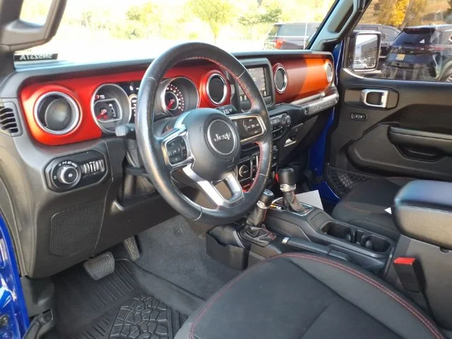 Used 2019 Blue Jeep Unlimited Rubicon image 21